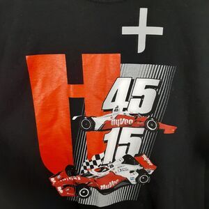 Hy-Vee Adult Mens Size M T-Shirt 2021 NTT Indycar Series Schedule Racing Tee